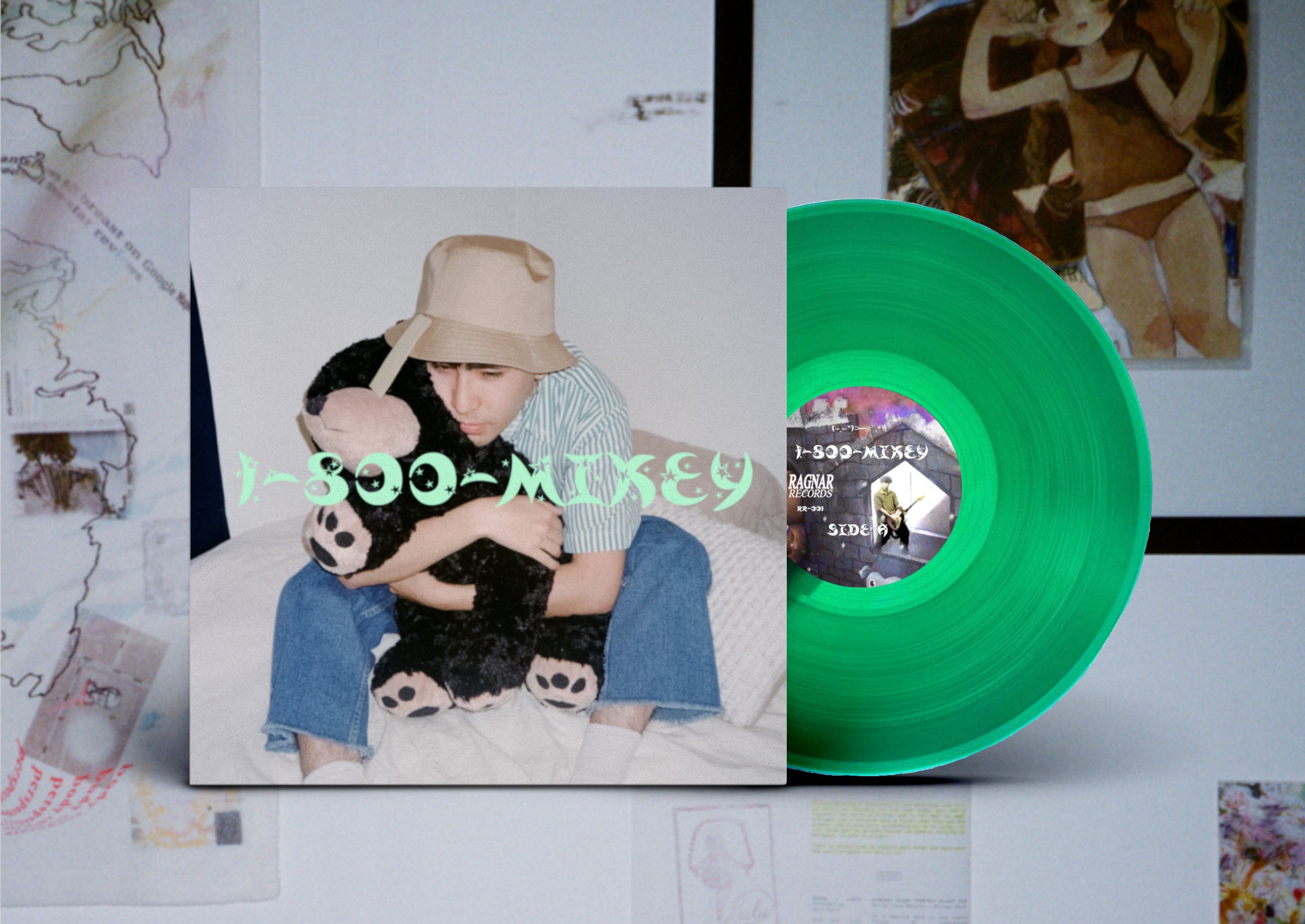 PLUSHY - 12" GREEN VINYL